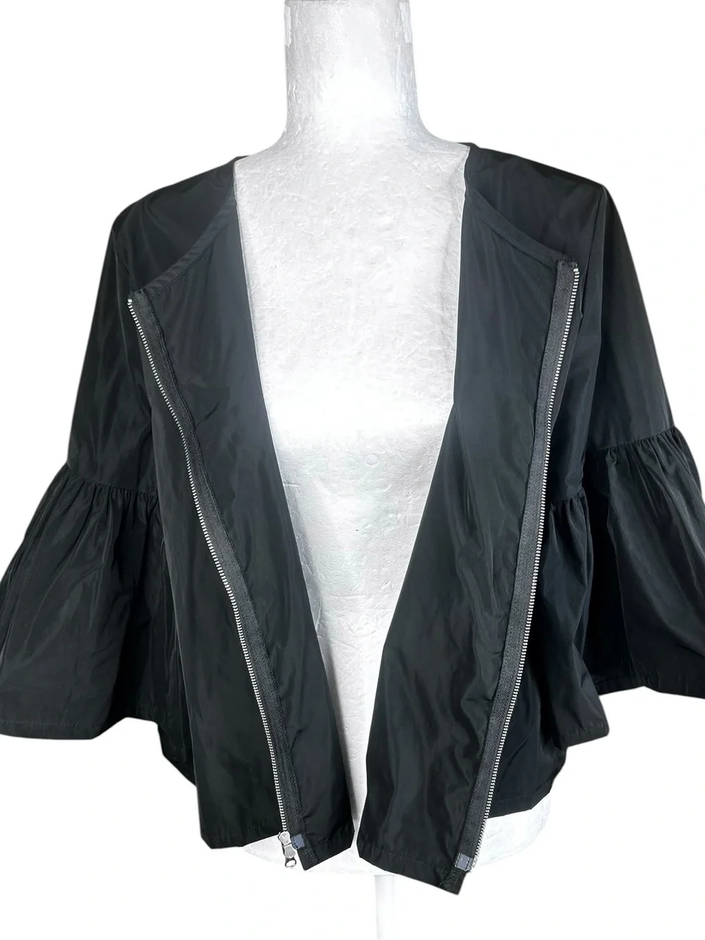 Bryn Walker Frida Memory Crunch Jacket S Oversized Boxy Minimalist